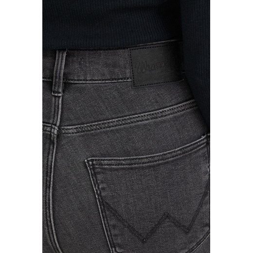 Wrangler jeansy High Skinny Driveway damskie high waist Wrangler 25/32 ANSWEAR.com