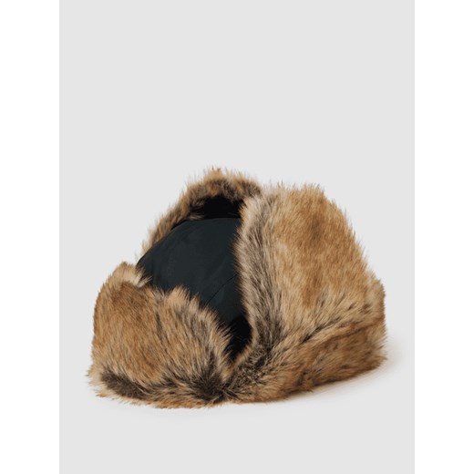 Czapka z obszyciem ze sztucznego futra model ‘CLEADON’ Barbour L Peek&Cloppenburg