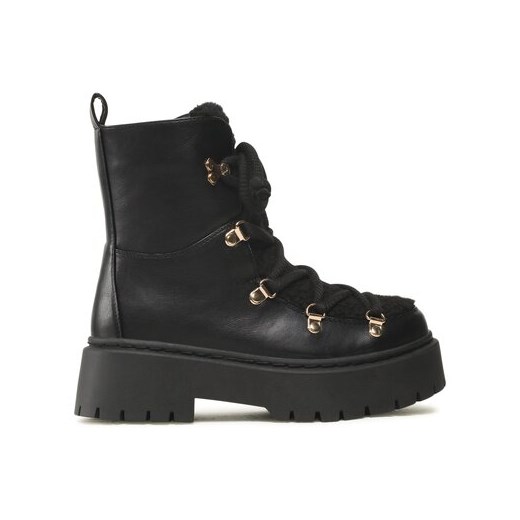 Workery damskie DeeZee sznurowane jesienne casual z tworzywa sztucznego płaskie 