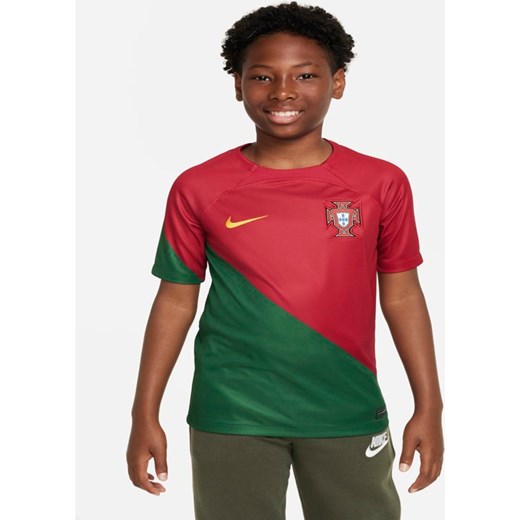 Koszulka piłkarska dla dużych dzieci Nike Dri-FIT Portugalia Stadium 2022/23 Nike XL Nike poland