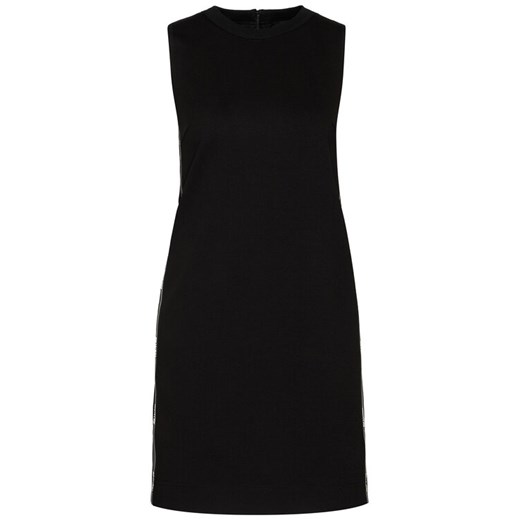 Versace Jeans Couture Sukienka dzianinowa D2HZA437 Czarny Regular Fit 40 promocyjna cena MODIVO