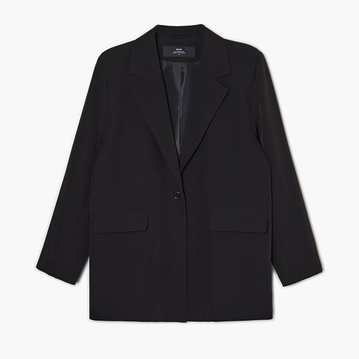 Cropp - Czarna marynarka oversize - Czarny Cropp L Cropp