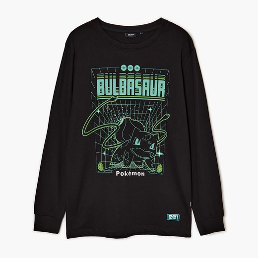 Cropp - Koszulka longsleeve Pokémon - Czarny Cropp M Cropp