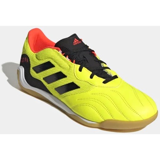 Buty sportowe męskie Adidas copa sznurowane żółte 