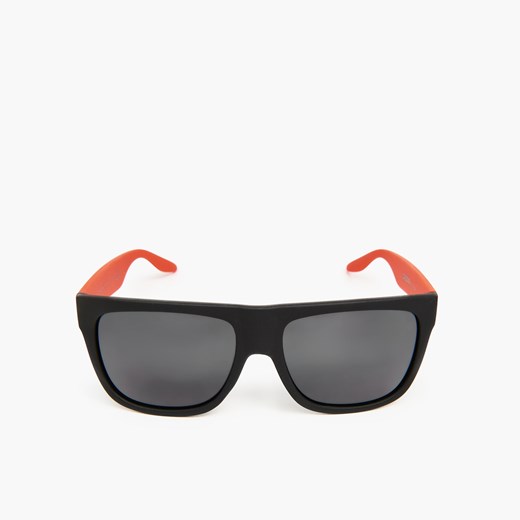 Cropp - Czarno-pomarańczowe okulary - Czerwony Cropp Uniwersalny okazja Cropp
