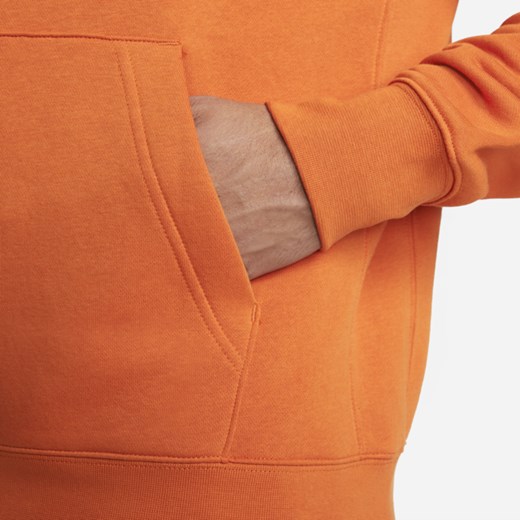 Męska bluza z kapturem Holandia Club Fleece - Pomarańczowy Nike XS Nike poland