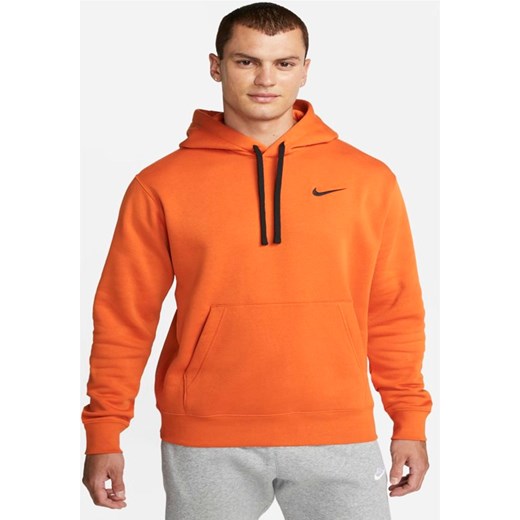 Męska bluza z kapturem Holandia Club Fleece - Pomarańczowy Nike S Nike poland