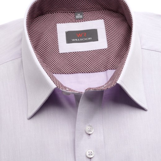 Koszula Slim Fit (wzrost 164-170) willsoor-sklep-internetowy fioletowy koszule
