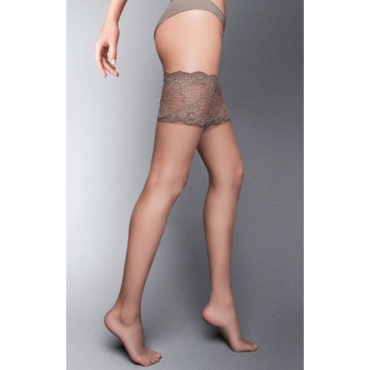 Ar desiderio 20 DEN pończochy damskie samonośne, Kolor biały (bianco), Rozmiar 1/2, Veneziana ze sklepu Intymna w kategorii Pończochy - zdjęcie 144725460