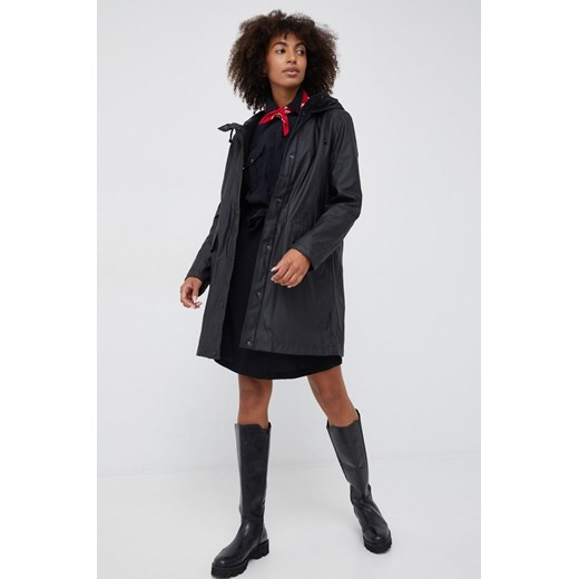 Vero Moda kurtka przeciwdeszczowa damska kolor czarny przejściowa Vero Moda XS ANSWEAR.com