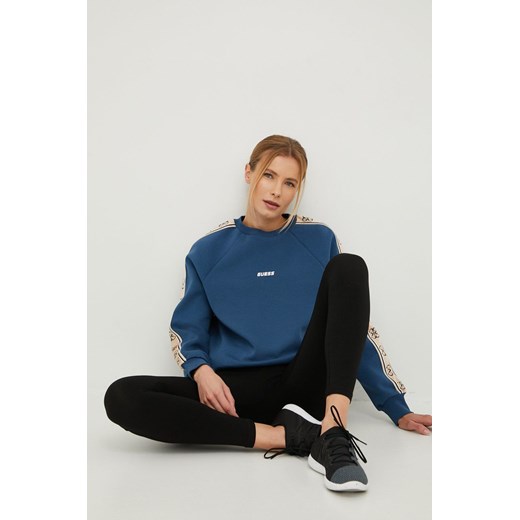 Guess bluza damska  z aplikacją Guess XS ANSWEAR.com