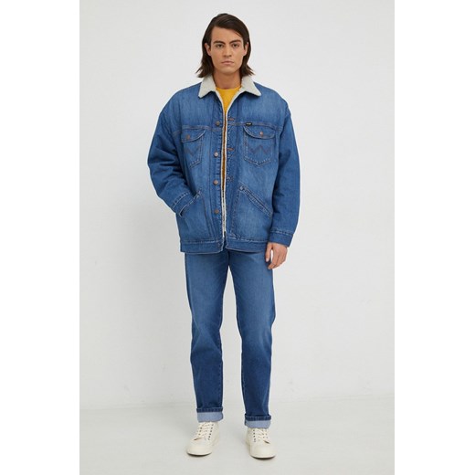 Wrangler kurtka jeansowa męska przejściowa Wrangler S ANSWEAR.com