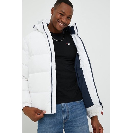 Tommy Jeans kurtka puchowa męska kolor biały zimowa Tommy Jeans L ANSWEAR.com
