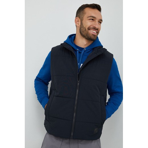 Jack Wolfskin bezrękawnik męski kolor czarny przejściowy Jack Wolfskin XXL ANSWEAR.com