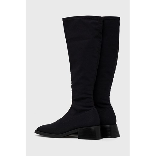 Vagabond kozaki Blanca damskie kolor czarny na platformie Vagabond 41 ANSWEAR.com