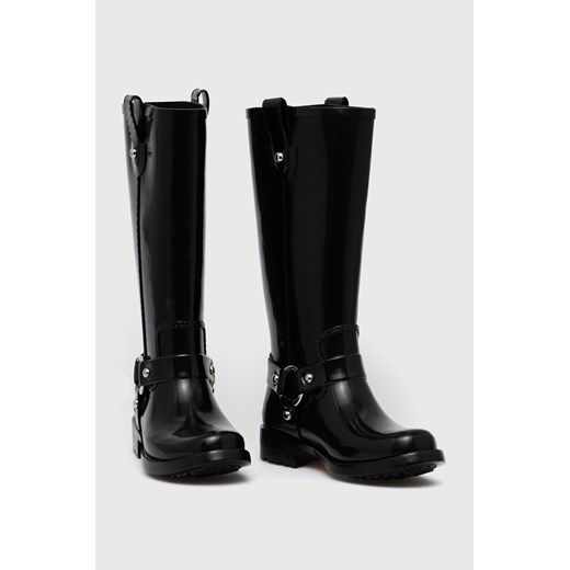 MICHAEL Michael Kors kalosze Stormy damskie kolor czarny Michael Michael Kors 5 ANSWEAR.com