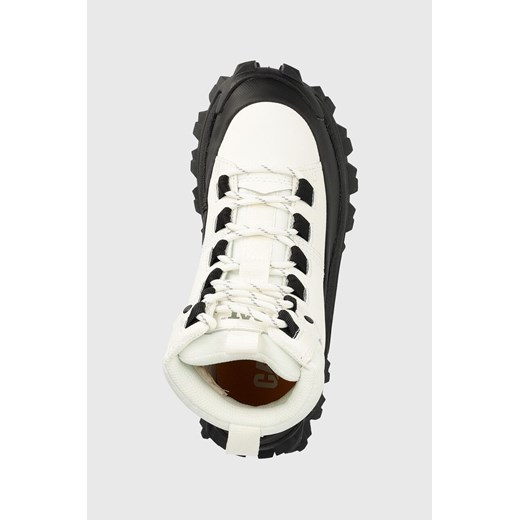 Caterpillar buty Trespass Galosh Wp damskie kolor biały na platformie Caterpillar 39 ANSWEAR.com