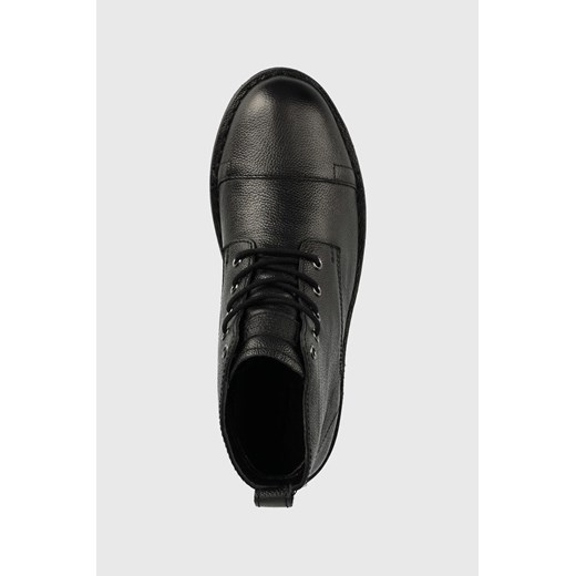 Buty zimowe męskie Levi's na zimę eleganckie skórzane