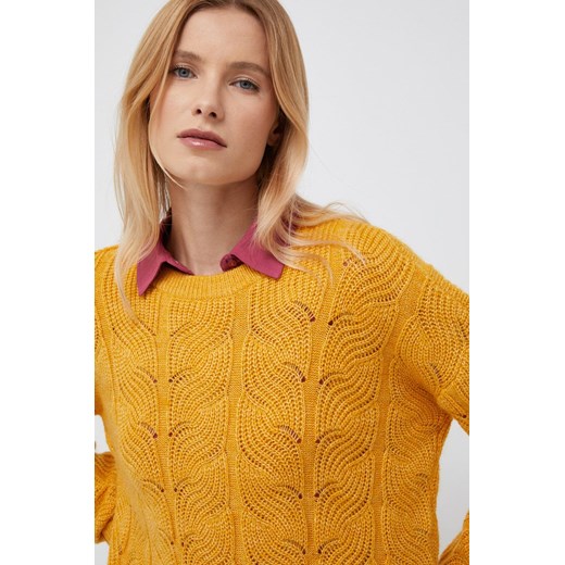 Vero Moda sweter damski kolor żółty lekki Vero Moda XL ANSWEAR.com