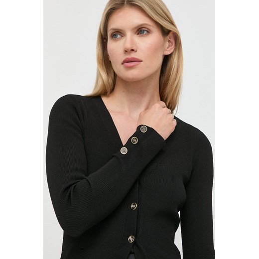 MICHAEL Michael Kors kardigan MU260D833D damski kolor czarny lekki Michael Michael Kors XS ANSWEAR.com