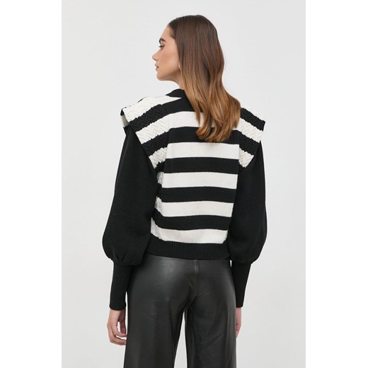 Notes du Nord sweter wełniany damski kolor czarny Notes Du Nord XS ANSWEAR.com