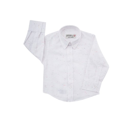 Koszula nakrapiana biała NDZ3803 86, 80, 92 promocyjna cena fasardi.com