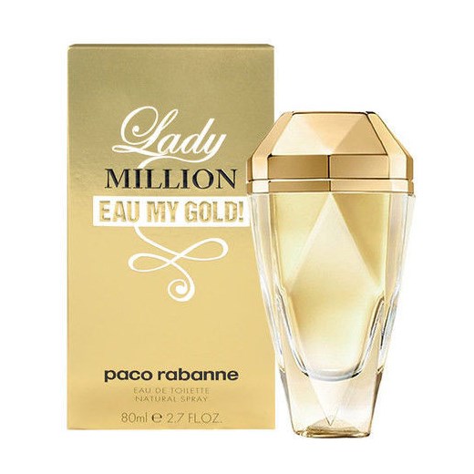 Paco Rabanne Lady Million Eau My Gold! 80ml W Woda toaletowa perfumy-perfumeria-pl bezowy woda