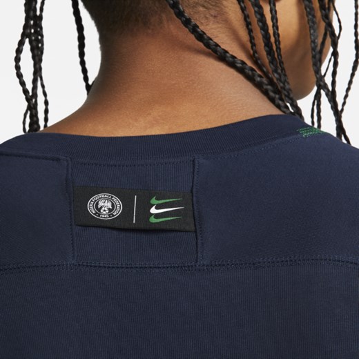 Męska koszulka piłkarska Nike Nigeria - Niebieski Nike 2XL Nike poland
