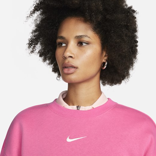 Damska bluza dresowa z półokrągłym dekoltem o kroju oversize Nike Sportswear Nike XL Nike poland