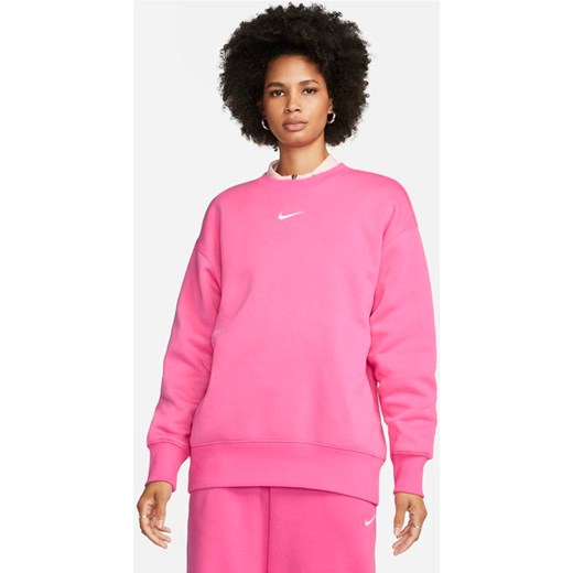 Damska bluza dresowa z półokrągłym dekoltem o kroju oversize Nike Sportswear Nike L Nike poland