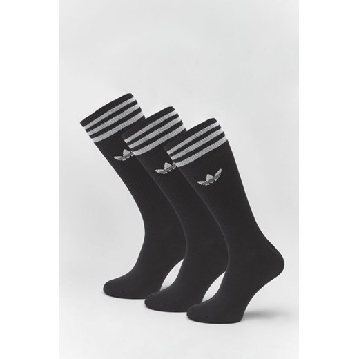 Skarpetki Adidas SOLID CREW BLACK/WHITE (S21490) L/XL Street Colors