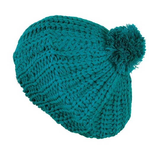 Beret z pomponem szaleo niebieski beret