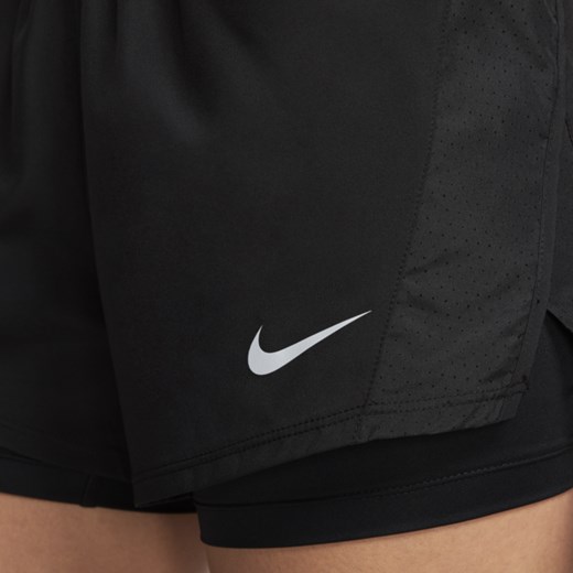 Damskie spodenki do biegania 2-w-1 Nike 10K - Czerń Nike S Nike poland