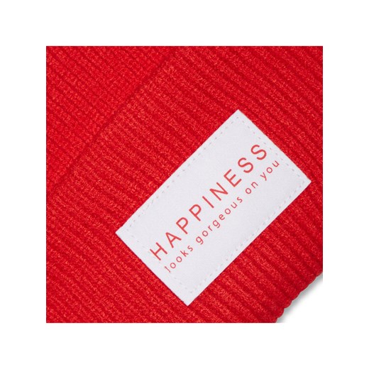 ONLY Czapka Alpha Life Patch 15270026 Czerwony 00 MODIVO