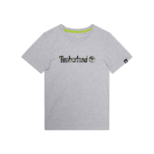 Timberland T-Shirt T45818 Szary Regular Fit Timberland 16Y okazja MODIVO