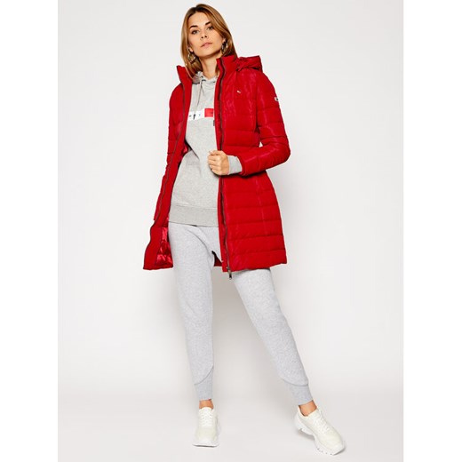 Tommy Jeans Kurtka puchowa Tjw Quilted DW0DW09061 Czerwony Slim Fit Tommy Jeans M MODIVO okazja