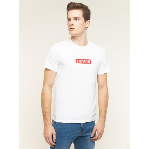 Levi's® T-Shirt Boxtab Graphic Tee 85785-0000 Biały Standard Fit S okazyjna cena MODIVO