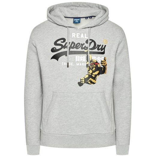 Superdry Bluza Nyc Photo M2010433B Szary Relaxed Fit Superdry M promocyjna cena MODIVO