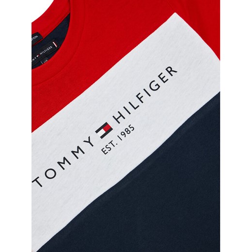 Tommy Hilfiger T-Shirt Essential KB0KB06534 D Granatowy Regular Fit Tommy Hilfiger 16Y wyprzedaż MODIVO