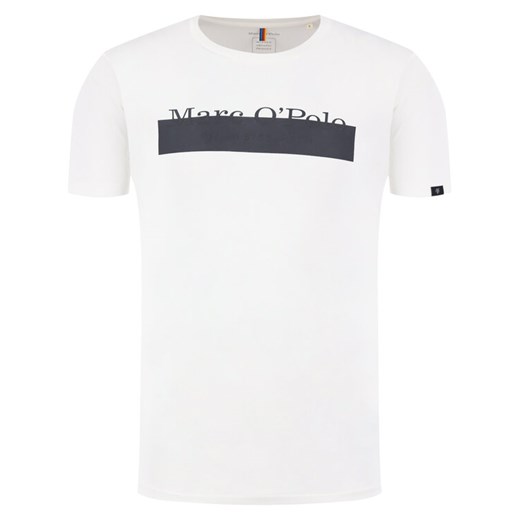 Marc O'Polo T-Shirt 022 2342 51306 Biały Shaped Fit L wyprzedaż MODIVO