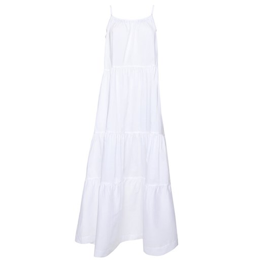 TWINSET Sukienka letnia 201LM2AUU Biały Regular Fit Twinset L wyprzedaż MODIVO