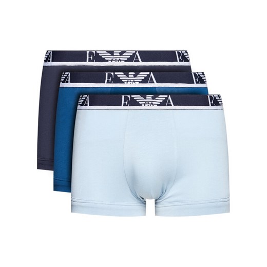 Emporio Armani Underwear Komplet 3 par bokserek 111357 1P715 75635 Kolorowy XL okazyjna cena MODIVO
