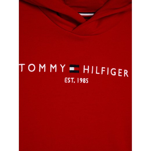 Tommy Hilfiger Bluza Essential KB0KB05796 D Czerwony Regular Fit Tommy Hilfiger 12Y okazja MODIVO