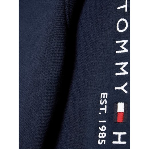 Tommy Hilfiger Bluza Essential Hooded Zip Through KB0KB06341 D Granatowy Regular Tommy Hilfiger 12Y MODIVO wyprzedaż