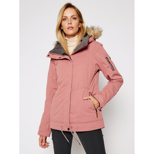 Roxy Kurtka narciarska Meade ERJTJ03275 Różowy Tailored Short Fit XS okazja MODIVO