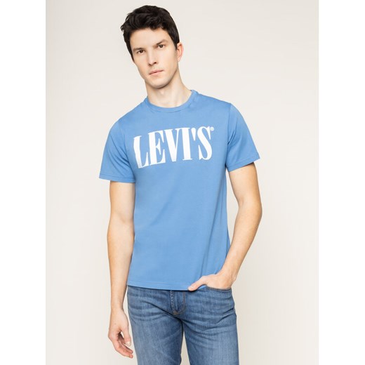 Levi's® T-Shirt Relaxed Graphic 69978-0058 Niebieski Regular Fit L okazja MODIVO