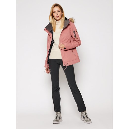 Roxy Kurtka narciarska Meade ERJTJ03275 Różowy Tailored Short Fit XS promocja MODIVO
