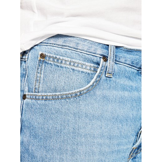 Lee Szorty jeansowe Pocket L73ELJIL Granatowy Regular Fit Lee 33 okazyjna cena MODIVO