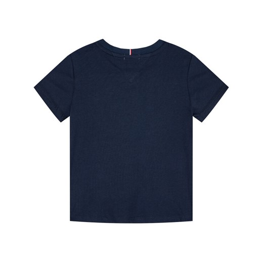 Tommy Hilfiger T-Shirt Graphic On Tee KG0KG05030 M Granatowy Regular Fit Tommy Hilfiger 7 promocja MODIVO