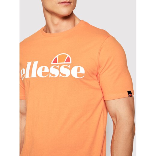 Ellesse T-Shirt Sl Prado SHI07405 Pomarańczowy Regular Fit Ellesse M wyprzedaż MODIVO